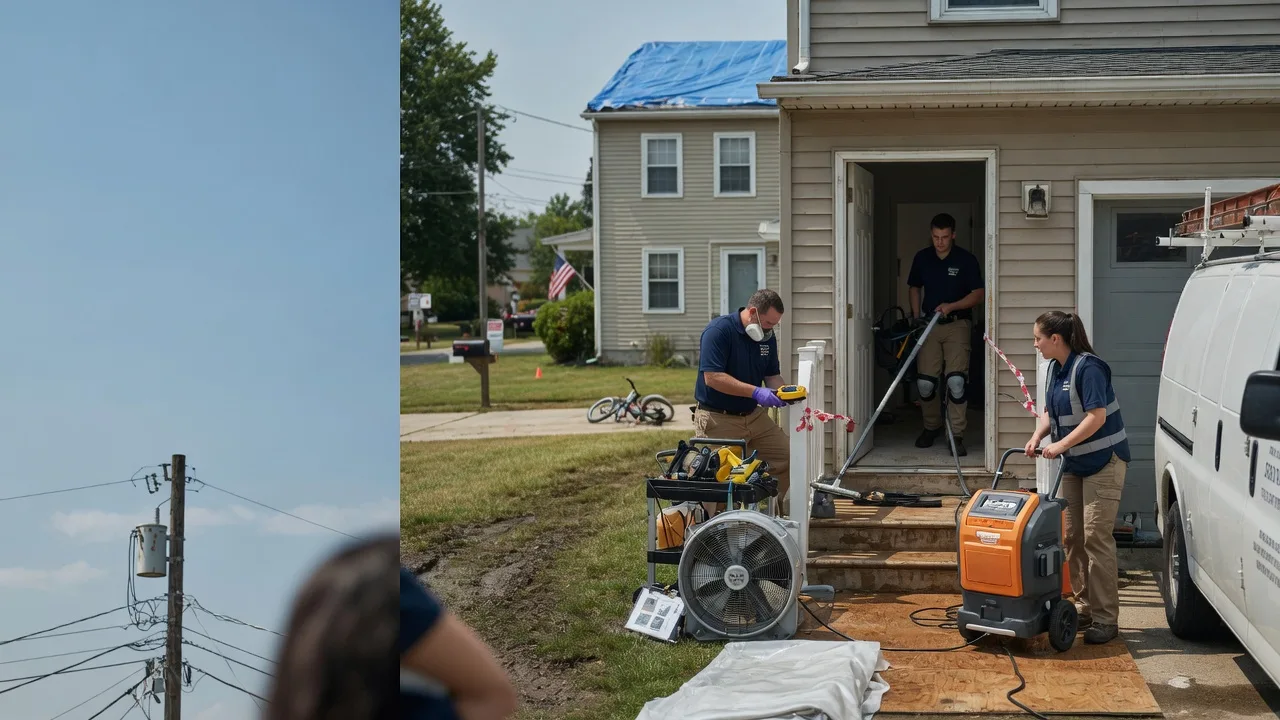 Water Damage Repair in Savoy, IL near me